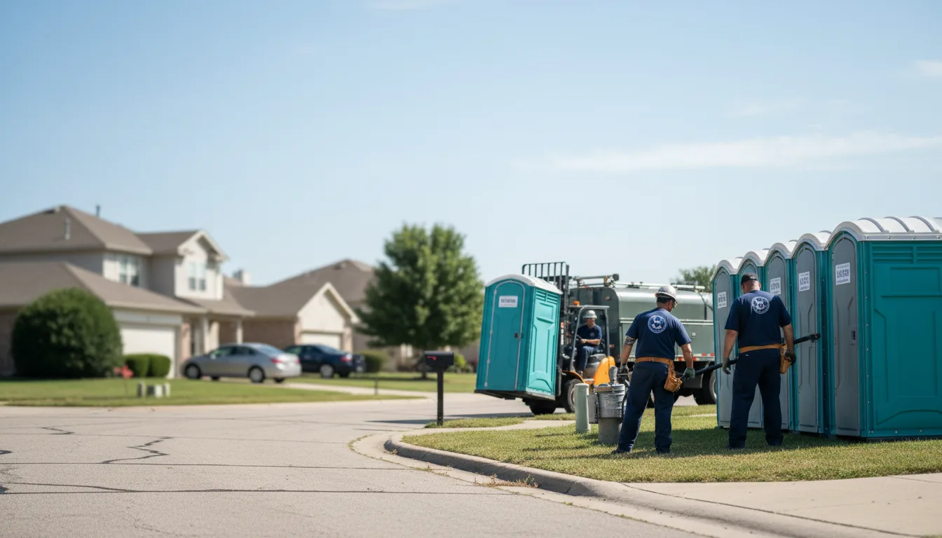 Porta Potty Rental in Saint Francisville, LA near me
